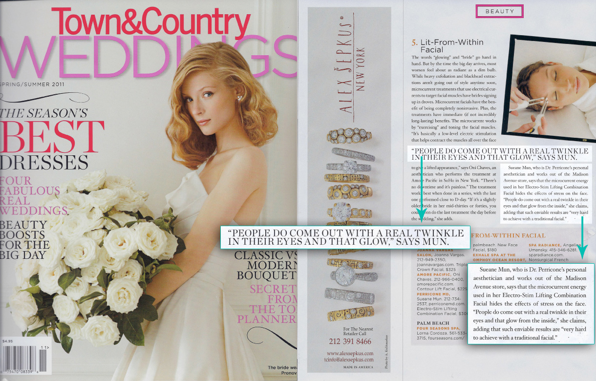 Country & Town Magazine | Lit-From-Within Facial | Spring & Summer 2011