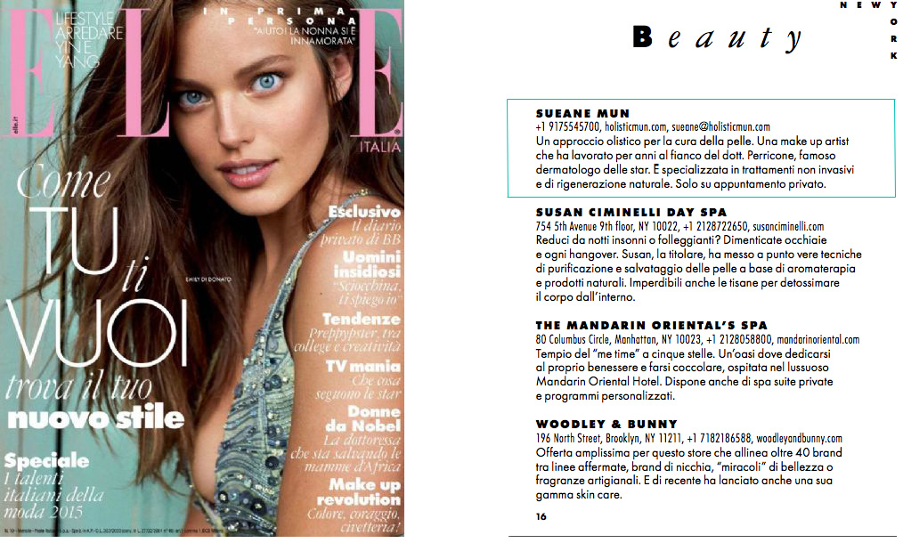 Elle Italia Magazine | October 2014